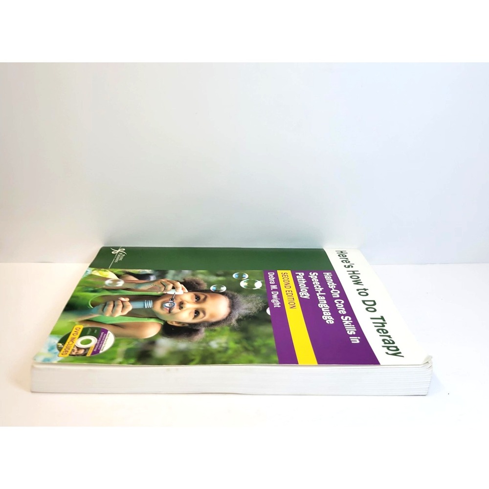 Here's How To Do Therapy 2nd Edition Dwight SLP Textbook DVD Plural Publishing - Picture 11 of 16